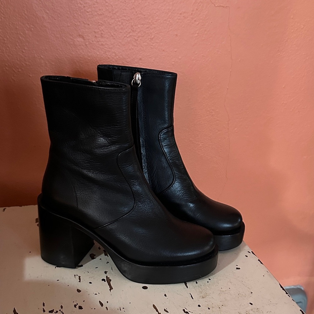 Simon Miller Black Heeled Boots